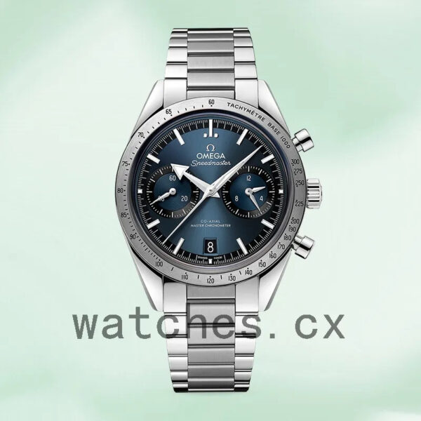 Omega Speedmaster 40mm Men 332.10.41.51.03.001 Blue Dial Replica Watches - Image 2
