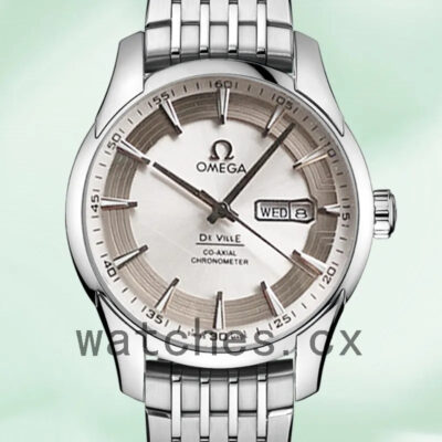 Omega De Ville Men 41mm 431.30.41.22.02.001 White Dial Automatic Replica Watches