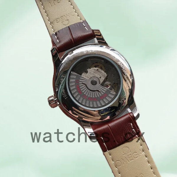 Omega De Ville 41mm 431.33.41.22.02.001 Men White Dial Replica Watches - Image 3