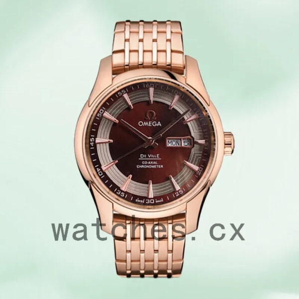 Omega De Ville 431.60.41.22.13.001 Men 41mm Bracelet Automatic Replica Watches - Image 2