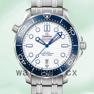 Omega Seamaster 42mm 522.30.42.20.04.001 Men White Dial Bracelet Replica Watches