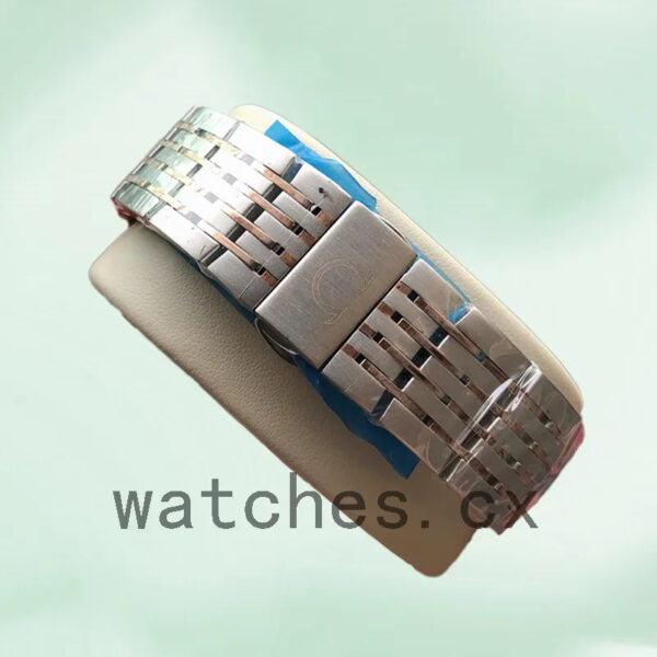 Omega De Ville Men 41mm DevilleBLSB-006 Blue Dial Replica Watches - Image 4