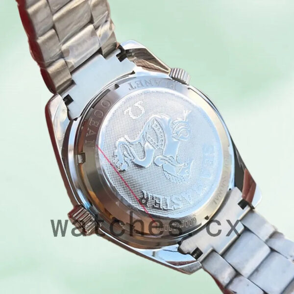 Omega Seamaster SeamasterBLSB-003 Men 41mm Bracelet Replica Watches - Image 4