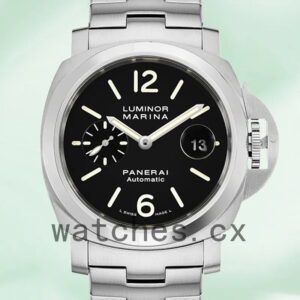 Panerai Luminor Marina PAM00299 Men’s 44mm Black Dial Bracelet Replica Watches