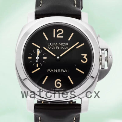Panerai Luminor Marina 44mm Men’s PAM00367 Leather Strap Automatic Replica Watches