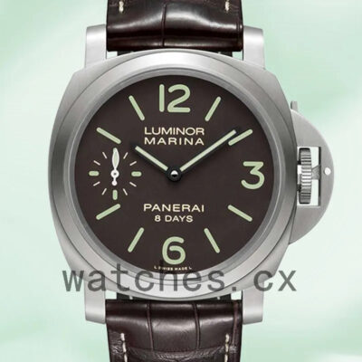 Panerai Luminor Marina Men’s 44mm PAM00564 Brown Dial Automatic Replica Watches