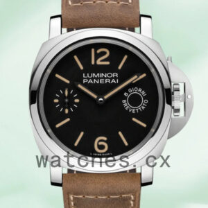 Panerai Luminor Marina 44mm PAM00590 Men’s Silver-tone Black Dial Replica Watches