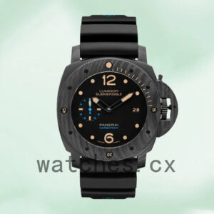 Panerai Luminor Submersible PAM00616 47mm Men’s Black-tone Black Dial Replica Watches