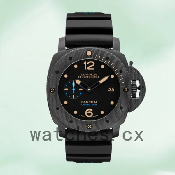 Panerai Luminor Submersible PAM00616 47mm Men’s Black-tone Black Dial Replica Watches