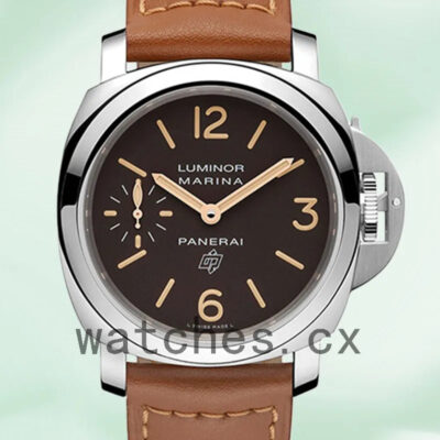 Panerai Luminor Marina Men’s 44mm PAM00632 Leather Strap Replica Watches