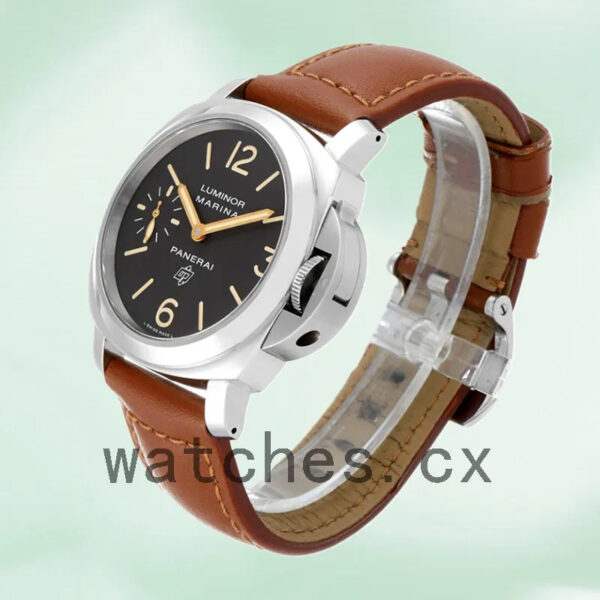 Panerai Luminor Marina Men’s 44mm PAM00632 Leather Strap Replica Watches