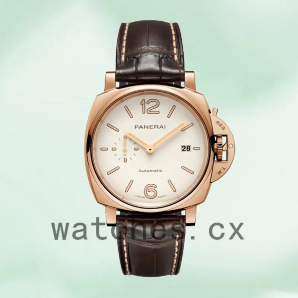 Panerai Luminor Due Men’s PAM01042 44mm White Dial Replica Watches