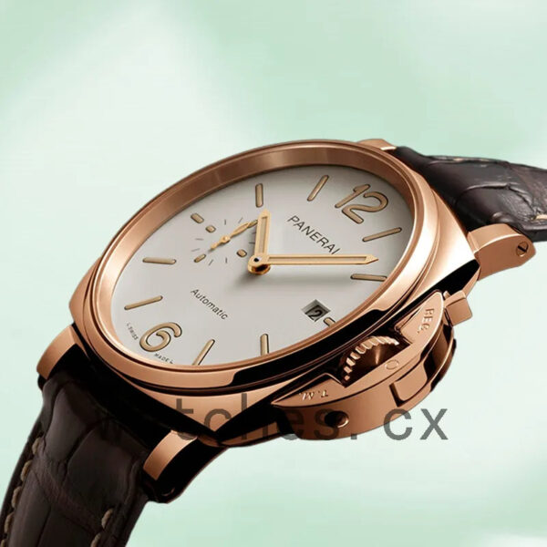 Panerai Luminor Due Men’s PAM01042 44mm White Dial Replica Watches