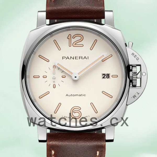 Panerai Luminor Due Men’s 44mm PAM01046 White Dial Automatic Replica Watches