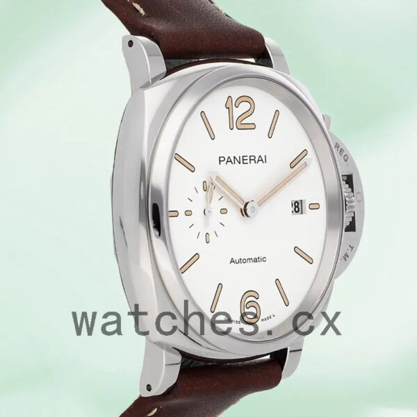 Panerai Luminor Due Men’s 44mm PAM01046 White Dial Automatic Replica Watches