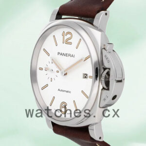 Panerai Luminor Due Men’s 44mm PAM01046 White Dial Automatic Replica Watches
