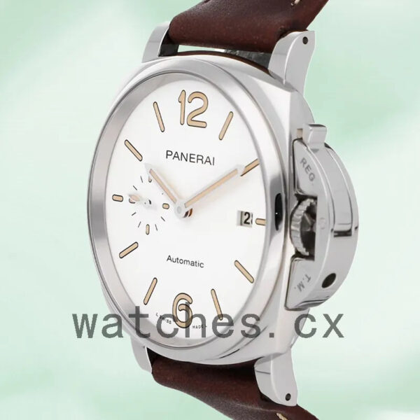Panerai Luminor Due Men’s 44mm PAM01046 White Dial Automatic Replica Watches
