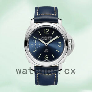 Panerai Luminor PAM01085 44mm Men’s Silver-tone Leather Strap Replica Watches