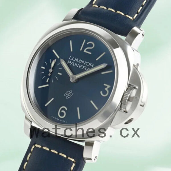Panerai Luminor PAM01085 44mm Men’s Silver-tone Leather Strap Replica Watches