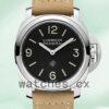 Panerai Luminor Men’s PAM01086-001 44mm Silver-tone Leather Strap Replica Watches