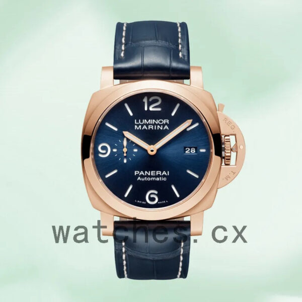 Panerai Luminor Marina PAM01112 Men’s 44mm Automatic Leather Strap Replica Watches