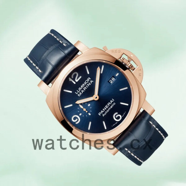 Panerai Luminor Marina PAM01112 Men’s 44mm Automatic Leather Strap Replica Watches