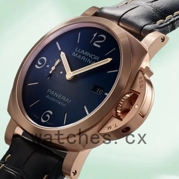 Panerai Luminor Marina PAM01112 Men’s 44mm Automatic Leather Strap Replica Watches