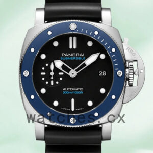 Panerai Submersible PAM01209 47mm Men’s Rubber Band Automatic Replica Watches