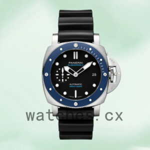 Panerai Submersible PAM01209 47mm Men’s Rubber Band Automatic Replica Watches