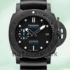 Panerai Submersible 47mm PAM01231 Men’s Rubber Band Replica Watches