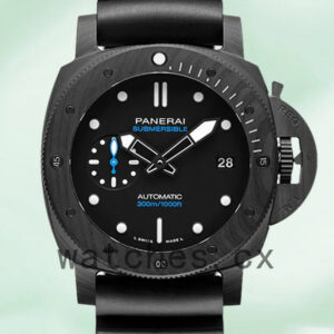 Panerai Submersible 47mm PAM01231 Men’s Rubber Band Replica Watches