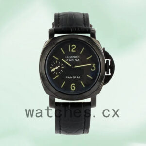 Panerai Luminor Marina Men’s 44mm PAM00004 Black Dial Replica Watches