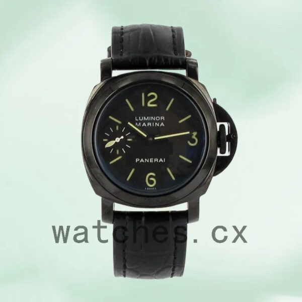 Panerai Luminor Marina Men’s 44mm PAM00004 Black Dial Replica Watches