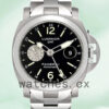 Panerai Luminor GMT Men’s 44mm PAM00161 Automatic Silver-tone Replica Watches