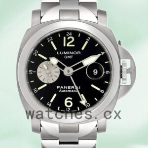 Panerai Luminor GMT Men’s 44mm PAM00161 Automatic Silver-tone Replica Watches
