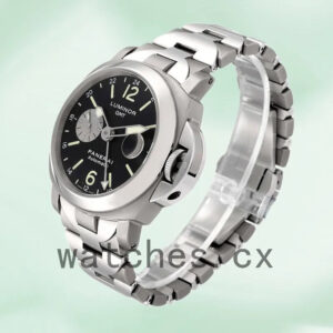 Panerai Luminor GMT Men’s 44mm PAM00161 Automatic Silver-tone Replica Watches