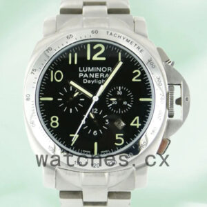 Panerai Luminor Daylight 44mm PAM00196 Men’s Black Dial Replica Watches