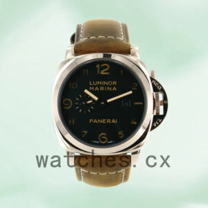Panerai Luminor 1950 PAM00359 Men’s 44mm Silver-tone Rubber Band Replica Watches
