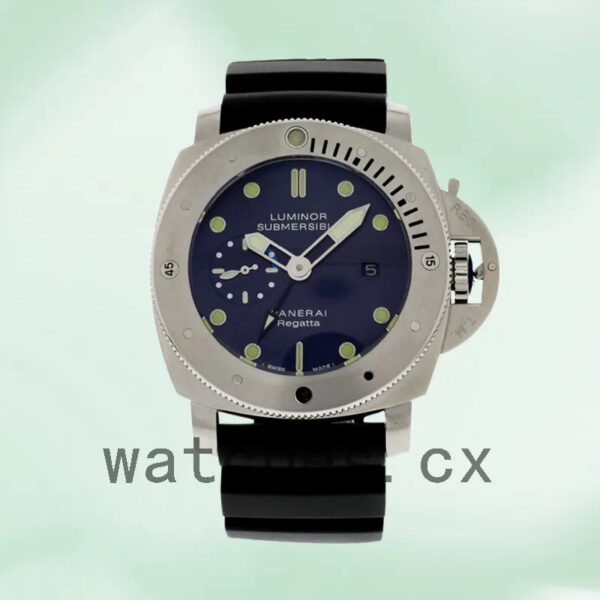 Panerai Luminor Submersible 47mm PAM00371 Men’s Blue Dial Replica Watches