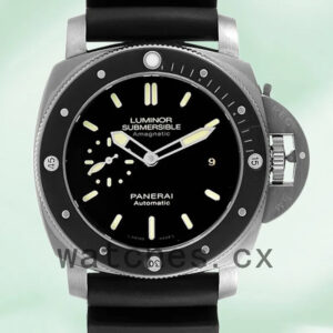 Panerai Luminor Submersible 47mm PAM00389 Men’s Rubber Band Replica Watches