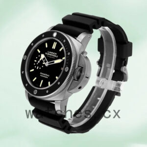 Panerai Luminor Submersible 47mm PAM00389 Men’s Rubber Band Replica Watches