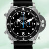 Panerai Luminor Submersible PAM00615 47mm Men’s Black Dial Silver-tone Replica Watches