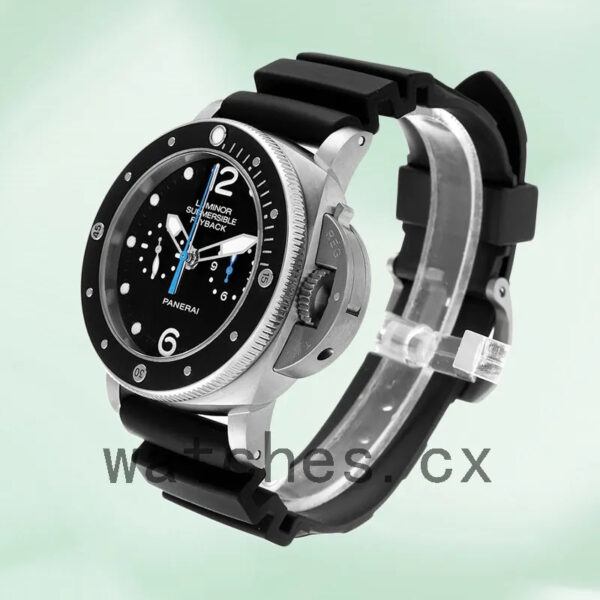 Panerai Luminor Submersible PAM00615 47mm Men’s Black Dial Silver-tone Replica Watches