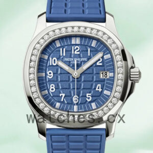 Patek Philippe Aquanaut 5067A-022 Ladies 32mm Blue Dial Replica Watches