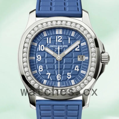Patek Philippe Aquanaut 5067A-022 Ladies 32mm Blue Dial Replica Watches