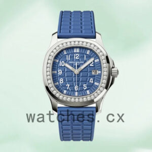 Patek Philippe Aquanaut 5067A-022 Ladies 32mm Blue Dial Replica Watches