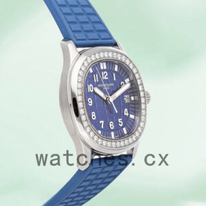 Patek Philippe Aquanaut 5067A-022 Ladies 32mm Blue Dial Replica Watches