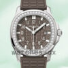 Patek Philippe Aquanaut 32mm 5067A-023 Ladies Silver-tone Brown Dial Replica Watches