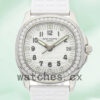 Patek Philippe Aquanaut 32mm 5067A-024 Ladies Quartz White Dial Replica Watches