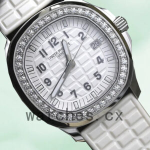 Patek Philippe Aquanaut 32mm 5067A-024 Ladies Quartz White Dial Replica Watches